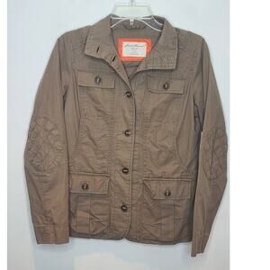 Eddie Bauer khaki jacket - small